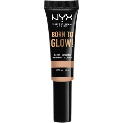NYX Professional Makeup Born to Glow Radiant Concealer Iridescent Finish Vegan Formula Natural 07