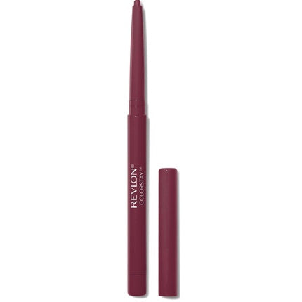 Revlon ColorStay Longwear Lip Liner with Built-In Sharpener Rich Lip Colors Smooth Application 665 Plum
