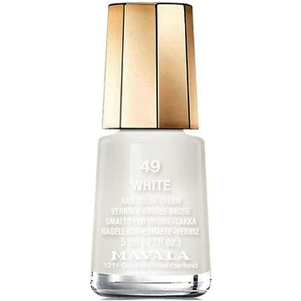 Mavala Nail Polish 49 White 5mL