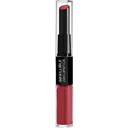 L'Oreal Paris Infallible Longwear 2 Step Lipstick 805 Rose Sanguine 1 Count