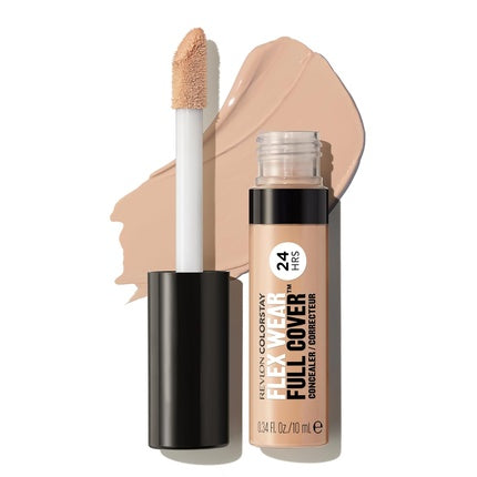Revlon ColorStay Flex Wear Full Cover Non-Creasing Concealer with Hyaluronic Acid and Vitamin E 0.34 fl oz - 026 Creme Brulee