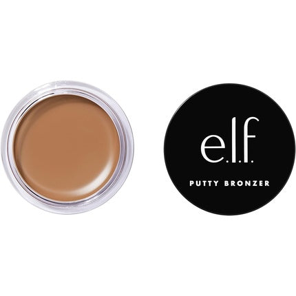 elf Putty Bronzer Creamy Highly Pigmented Formula Long-Lasting Bronzed Glow Infused with Argan Oil Vitamin E Tan Lines 0.35 Oz 10g