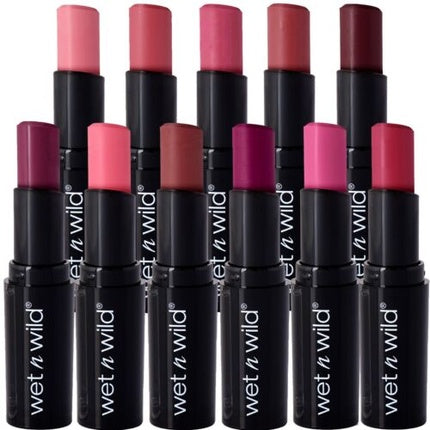 Wet N Wild Megalast Lip Color Lipstick - Semi-Matte Creamy Lip Color