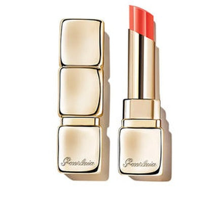 Guerlain Kisskiss Shine Bloom Lipstick 319 - Peach Kiss, 32 Grams