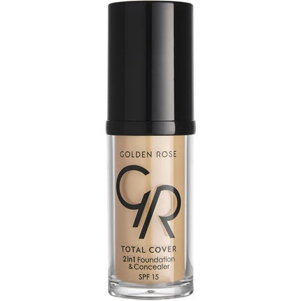 Golden Rose Total Cover 2 in 1 SPF15 Foundation & Concealer 05 Cool Sand