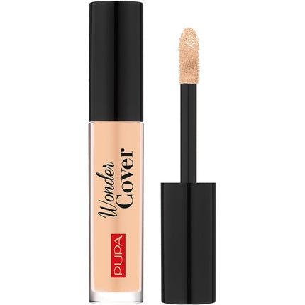Pupa Wonder Cover Total Coverage Concealer - 004 Warm Beige, 4.2ml