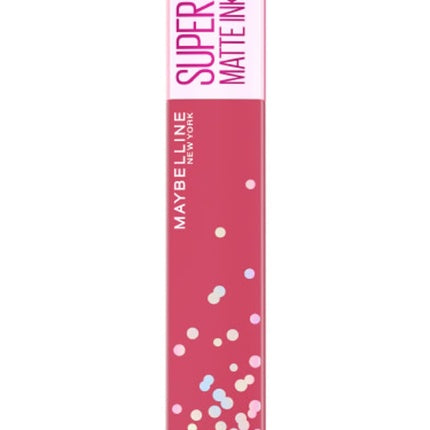 Maybelline Superstay Matte Ink Liquid 395 Birthday Bestie 5ml Lipstick for Women Pink Liquid