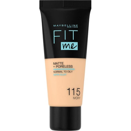 Maybelline Fit Me Matte & Poreless Foundation 115 Ivory