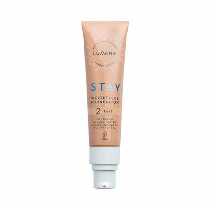Lumene Stay Foundation Liquid Foundation 2 Fair 30ml