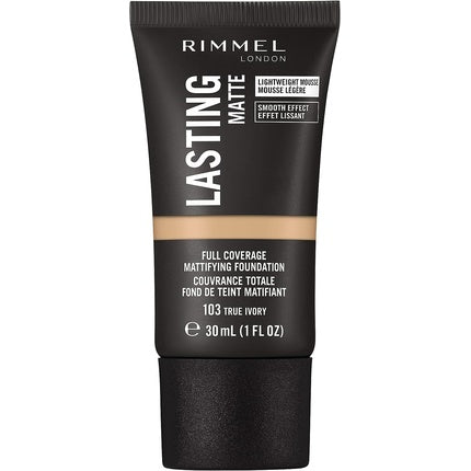 Rimmel Lasting Matte True Ivory 103 Foundation