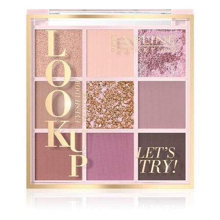 Eveline Look Up Let's Try Eyeshadow Palette 9 Shades 10.8g