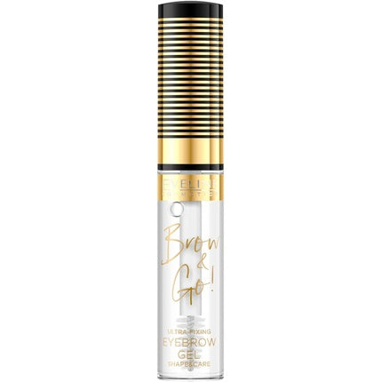 Eveline Cosmetics Brow&Go! Strong Brow Gel for Fixing and Nurturing Eyebrows 6ml Transparent