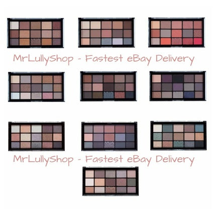 MUA 15 Shade Pro Eyeshadow Palette Stunning Matte and Shimmer Options Sealed