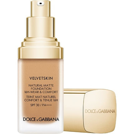 Dolce&Gabbana Velvetskin Natural Matte Foundation - CINNAMON 355, SPF 30, 30 ml