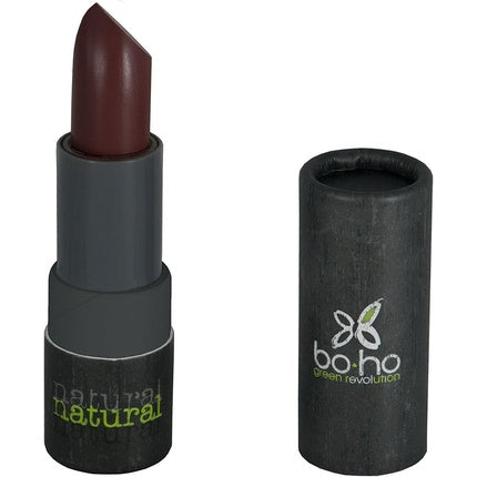 Boho Green Bio Mat Transparent Lipstick 306 Burgundy Red