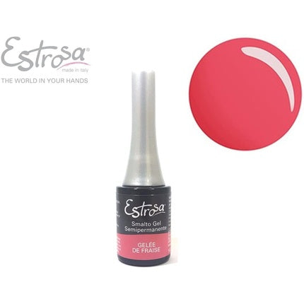 Estrosa Semi-Permanent Gel Nail Polish Strawberry Jelly 14ml