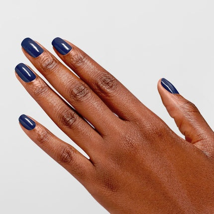 OPI Infinite Shine Long-Wear Dark Crème Finish Opaque Blue Nail Polish 0.5 fl oz