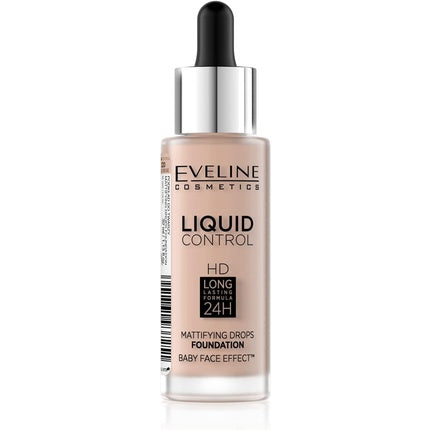 Eveline Liquid Control Foundation HD Mattifying Drops 32ml