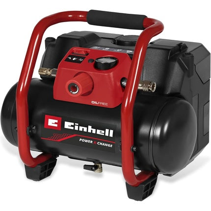 Einhell Power X-Change Portable Air Compressor 36V Oil-Free Tyre Inflator