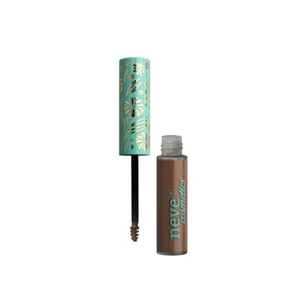 Neve Cosmetics Eyebrow Mascara for Hot Brown Eyebrows Brow Model Roma Brown