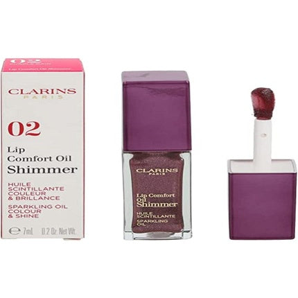 Clarins Lip Comfort Oil Shimmer 02 Purple Rain 7ml
