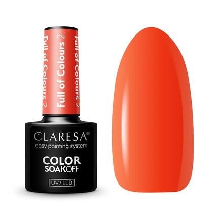 Claresa Full Of Colours Hybrid Nail Polish No. 2 5g