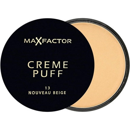 Max Factor Creme Puff Powder Compact 13 New Beige 21g