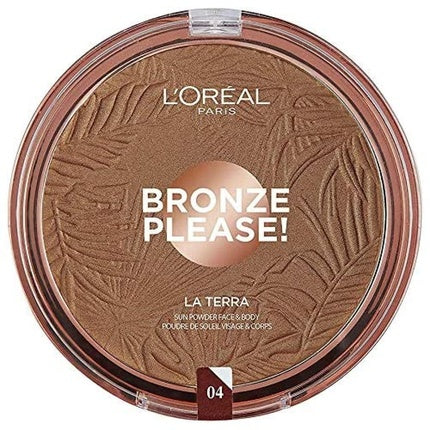 Loreal Paris Glam Bronze La Terra Face Powder 04 Taormina Intense 93g