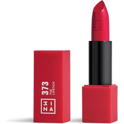 3INA Makeup The Lipstick 373 Fuchsia Lipstick with Vitamin E and Shea Butter Long Lasting Lip Color Matte Finish Creamy Texture Vegan Cruelty Free