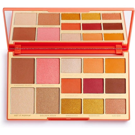 Revolution Rachel Leary Goddess-On-The-Go Makeup Palette 4x2.5g 9x1.2g