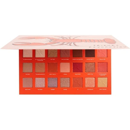 Makeup Revolution X Friends He's Her Lobster Eyeshadow Palette
