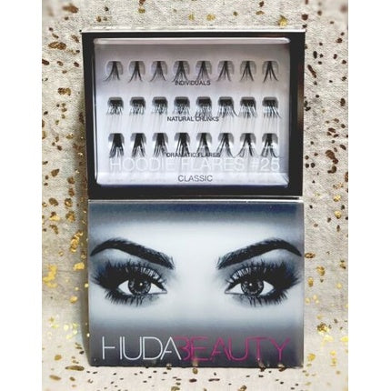 Huda Beauty Hoodie Flares #25 Classic Lashes Individual Natural Dramatic NIB