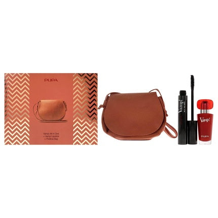 Pupa Milano Vamp! All In One Mascara + Lipstick Kit with Postina Bag Women