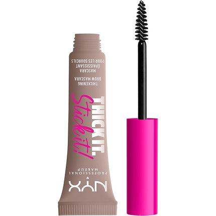 NYX Professional Makeup Thick It Stick It Thickening Brow Mascara Eyebrow Gel Cool Blonde 02