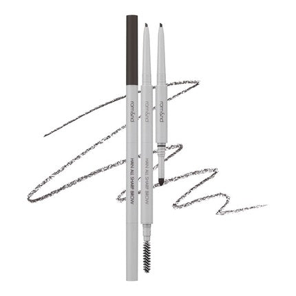 Rom&nd HAN ALL SHARP BROW C1 Classic Gray Dual-Sided Fine Tip Shapes Defines Fills Brows Natural Makeup Sharp Tip Applicator K-Cosmetics
