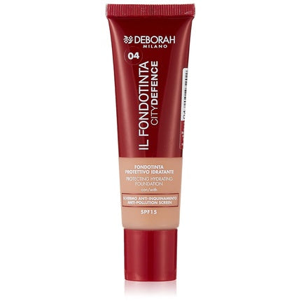 Il Fondotinta CityDefence Protective Foundation SPF15 04 Apricot