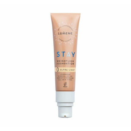 Lumene Stay Foundation Liquid Makeup 30ml Ultra Light