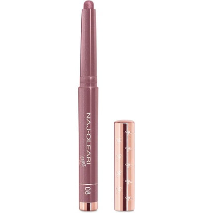 NAJ-OLEARI Absolute Stay Eye Shadow Makeup Face 08 Burgundy Perlato