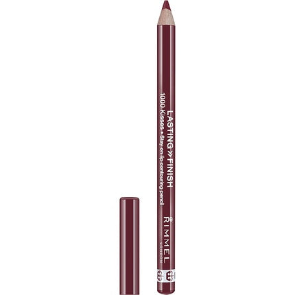 Rimmel London 1 Kisses Lip Liner 1.2g Black Tulip