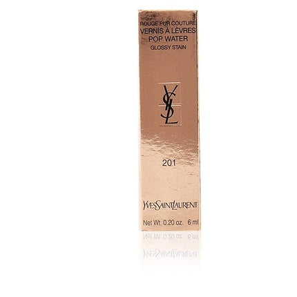 Yves Saint Laurent Vernis A Levres Pop Water Glossy Stain 205 Pink Rain 0.2 Ounce