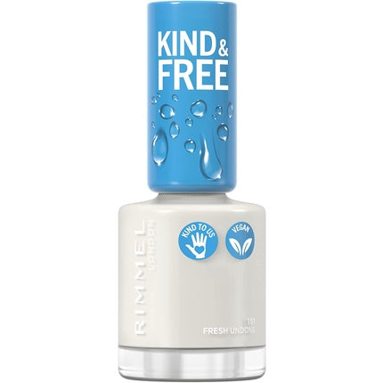 Rimmel London Kind and Free Clean Nail Polish 8ml 151 Fresh Undone