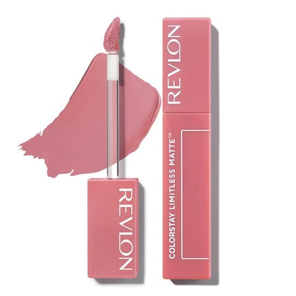Revlon ColorStay Limitless Matte Liquid Lipstick Vegan Formula No-Budge Longwear Lightweight Waterproof 005 Strut 0.17 fl oz