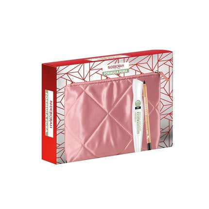 Deborah Milano Idea Gift Bag Pure Formula Including Volume Mascara and Eye Pencil Pure BIO Formula No. 01 Black No. 02