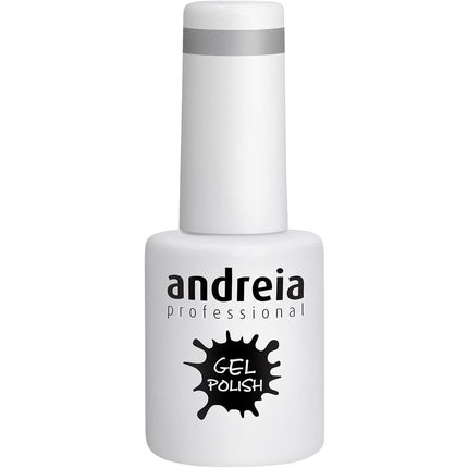 Andreia Semi-Permanent Nail Gel Polish for UV/LED Lamp Intense Shine and 4 weeks Lasting French Manicure Nail Gel Varnish Colour 278 Grey Shades of Purple 10.5ml