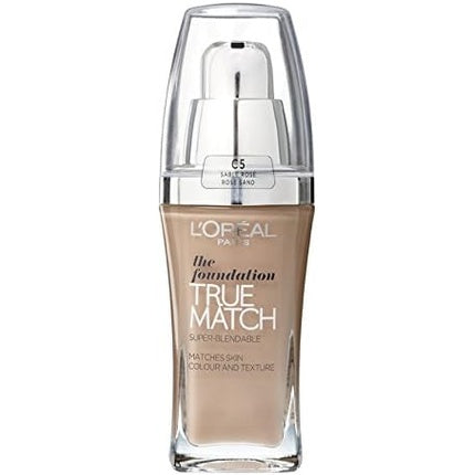 L'Oreal Paris True Match Foundation 30ml Rose Sand
