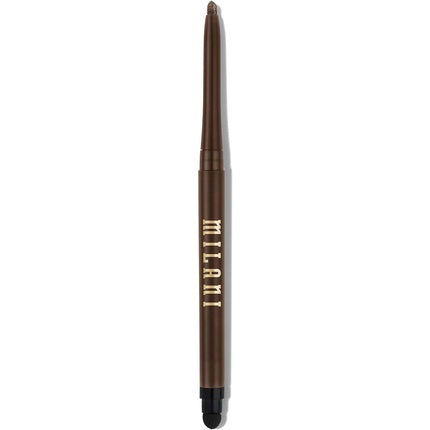 Milani Stay Put Eyeliner Picante 0.01 Ounce Cruelty-Free Self-Sharpening Eye Pencil with Built-In Smudger