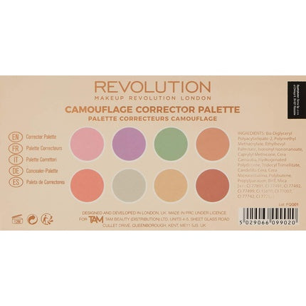 Revolution Camouflage Corrector Palette