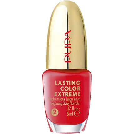 Pupa Lasting Color Extreme 029 Nail Polish Reddish Glow 5ml
