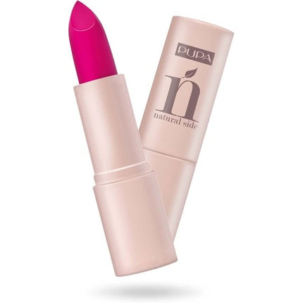 Pupa Milano Natural Side Lipstick 008 Shocking Fuchsia for Women 0.14 oz