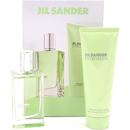 Jil Sander Evergreen Set: EDT Spray 30ml + BL 75ml